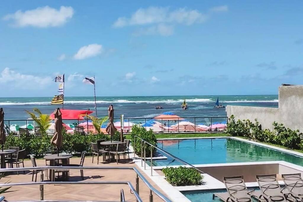 Flat De Luxo Beira-Mar Em Porto De Galinhas Apartamento Exterior foto